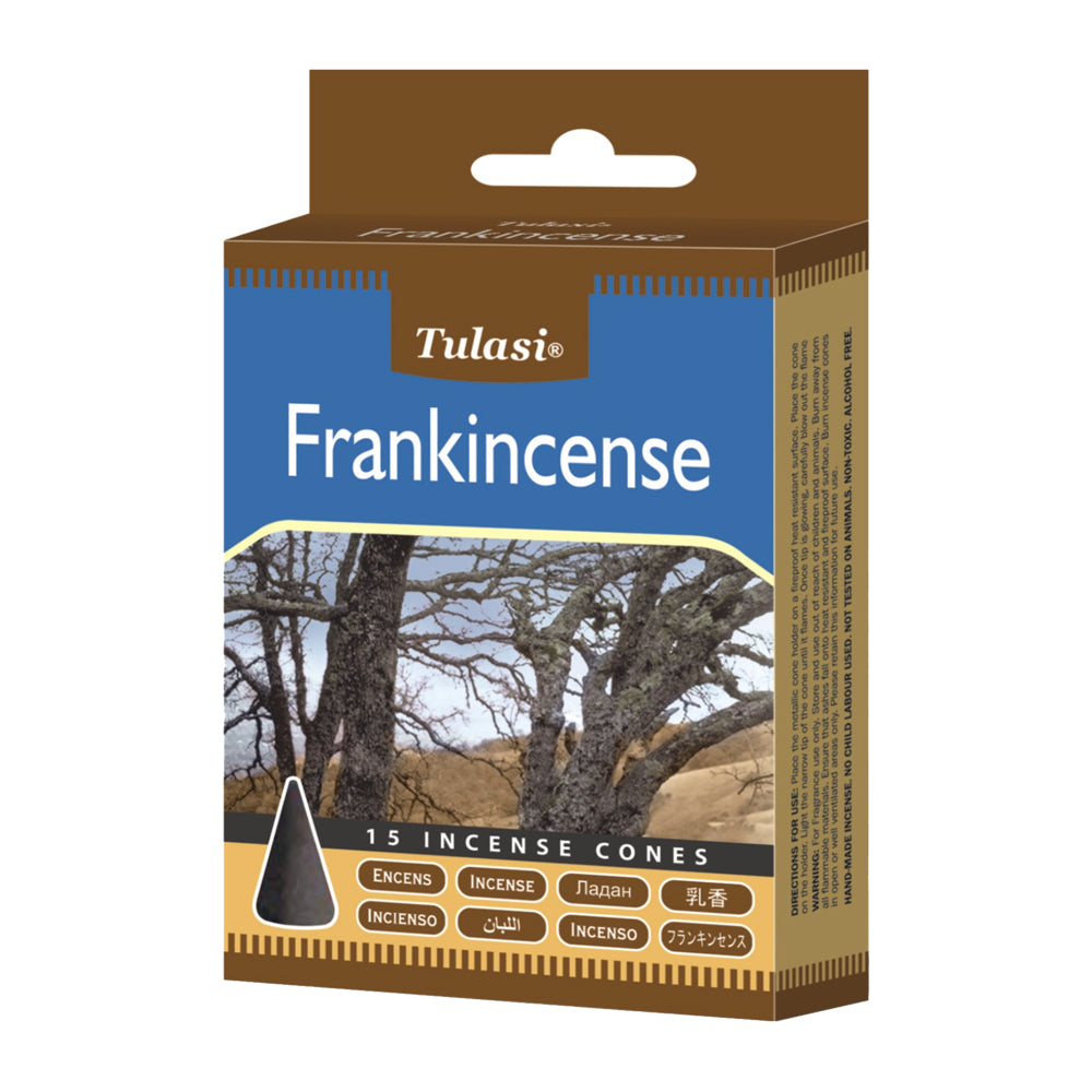 Tulasi Frankincense Incense Cones